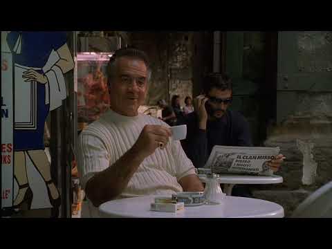 Maffiózók 2/4 - Paulie Nápolyi kávézóban David Chase-val találkozik