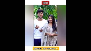 #top10 Couples in YouTube 😍💥 #shortsfeed #youtubeshorts #shortsfeed #shorts #reels #couple #viral 