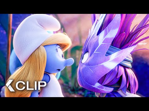 Smurfette Discovers Hidden Village - SMURFS: THE LOST VILLAGE Clip (2017)