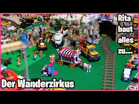 Wanderzirkus an der Ausgrabungsstätte😡☆ Lego City 167