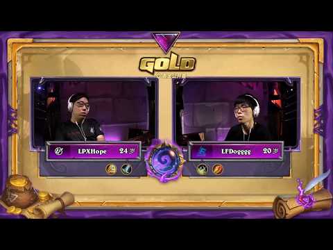 【炉石传说】LPXHope VS LFDogggg   - 公开组 - 黄金公开赛南昌站 - 20190622