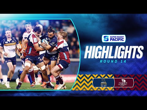 HIGHLIGHTS | BRUMBIES v REDS | Super Rugby Pacific 2025 | Round 14