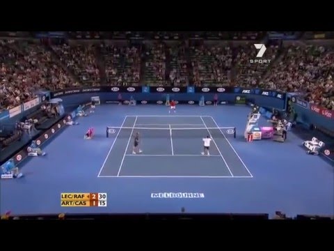 Funniest tennis match; Leconte⁄Rafter vs Arthurs⁄Cash