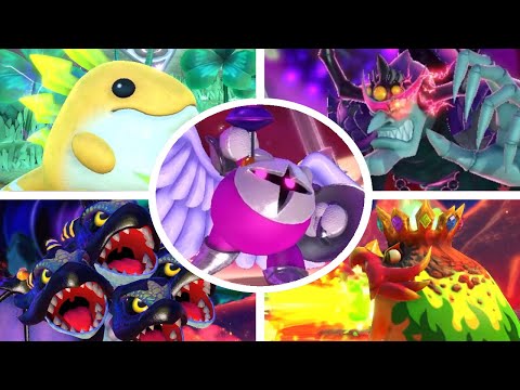 Super Kirby Clash - All Super Bosses