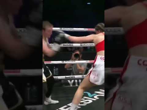 BRUTAL KO! #bhfyp #ufc #viraltiktok #mma #boxing #knockout #ko #gwoat #tysonfury
