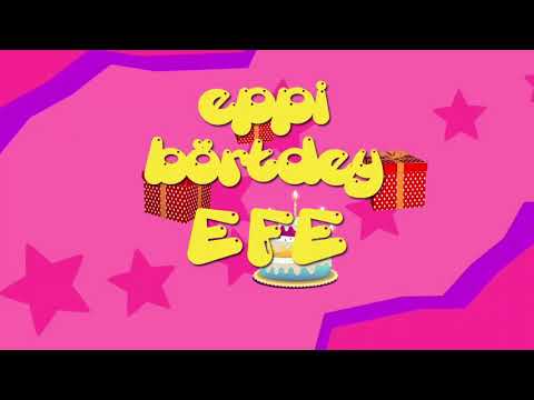 İyi ki doğdun EFE - İsme Özel Roman Havası Doğum Günü Şarkısı (FULL VERSİYON)
