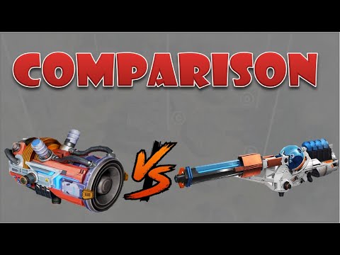 Scatter vs Spark light weapon comparison war robots