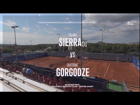 (1) Solana Sierra (ARG) vs Ekaterine Gorgodze (GEO) - Game, Set and Match Point