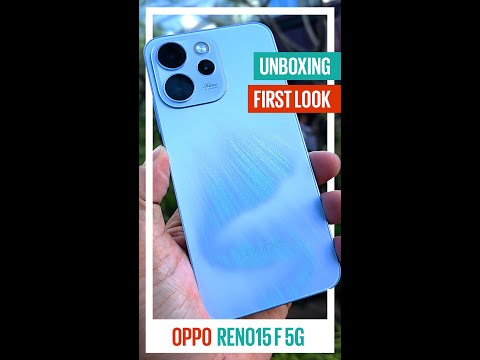 OPPO Reno15 F 5G – Unboxing and First Look