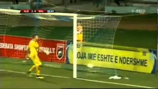 preview picture of video 'Alban Meha Goal Albania 2 - 0 Malta 2014'