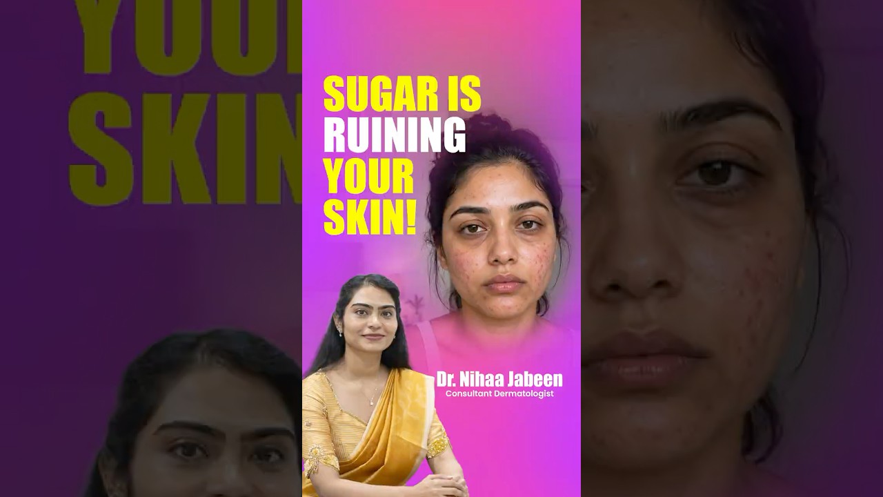 Sugar is Ruining Your Skin! Dermatologist Explains #sugarcut #skincare