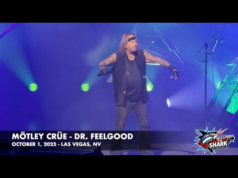 Motley Crue performing "Dr. Feelgood" in Las Vegas October 1, 2025