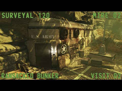 Fallout 76 Surveyal Project 120 - Mire 02 - Ransacked Bunker