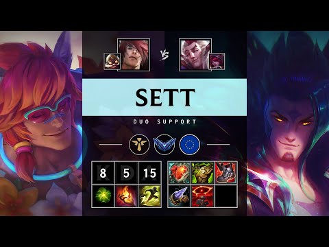 Sett Support vs Rakan - EUW Diamond Patch 25.18