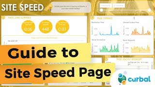 Guide to the Site Speed Page in the Google Analytics Template App