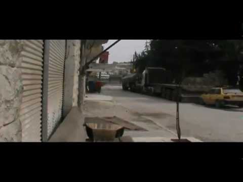 استهداف دبابة لقوات النظام من قبل كتيبة صقور الشام في مدينة أريحا في ريف إدلب