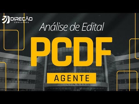 SAIU Edital Agente PCDF 1800 vagas | AO VIVO