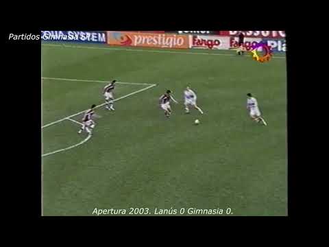 23/08/2003. Apertura 2003. Fecha 4. Lanús 0 Gimnasia 0. Bosque.