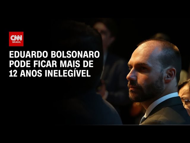 Decisão do STF impede Eduardo Bolsonaro de disputar eleições por 12 anos | CNN NOVO DIA