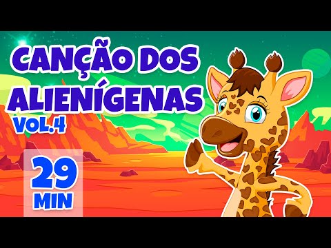 Canção dos Alienígenas Vol. 4 - Giramille 29 min | Desenho Animado Musical
