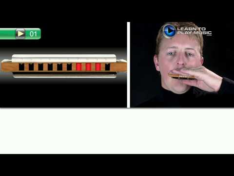 Ex001 How to Play Harmonica - Harmonica Lessons for Beginners
