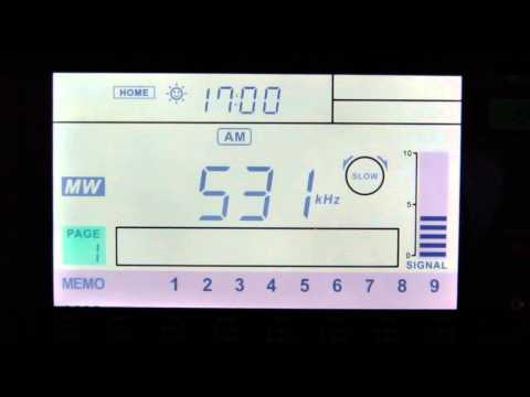 MW: Radio România Actualități 531 kHz Petroșani, Romania 2013-10-08