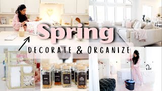 Spring Organize, Decorate & Clean With Me 2022 MissLizHeart