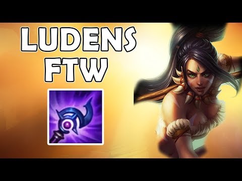 This is why I build Ludens on Nidalee Top :)
