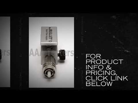 Bullet Bare Fiber Optic Adapter