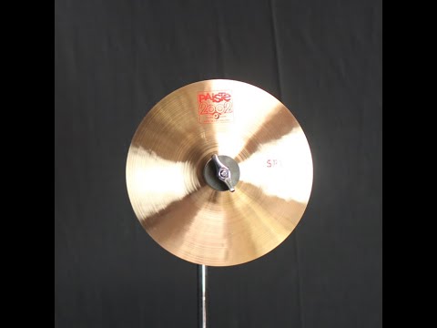 Paiste 8" 2002 Splash - 139g (video demo) image 2