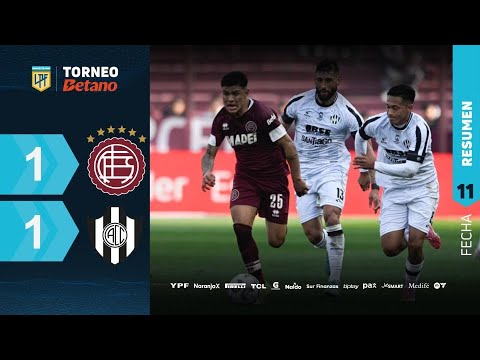 LANÚS 1 - 1 CENTRAL CÓRDOBA I Resumen del partido | #TorneoBetano 2024