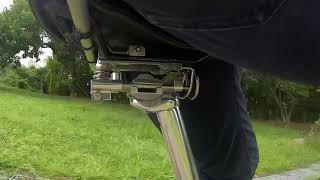 Air Seat - plovoucí systém odpružení sedla