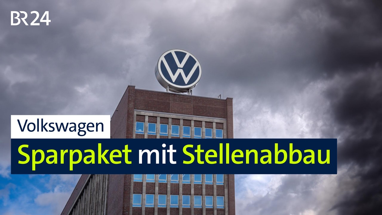 Volkswagen: Sparpaket mit Stellenabbau | BR24