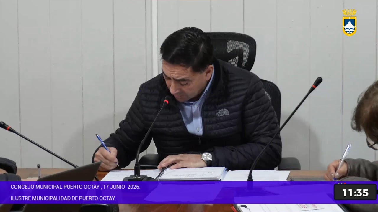 CONCEJO MUNICIPAL PUERTO OCTAY , 17 JUNIO  2026 - VIDEO 2.