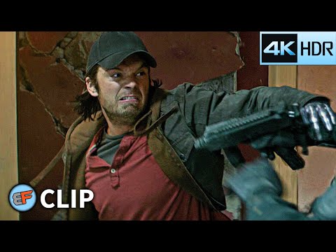 Captain America & Bucky vs SWAT - Apartment Fight | Captain America Civil War 2016 4K HDR Movie Clip