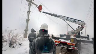 Dicle Elektrik Ekipleri -20 Derecede Görev Başında!