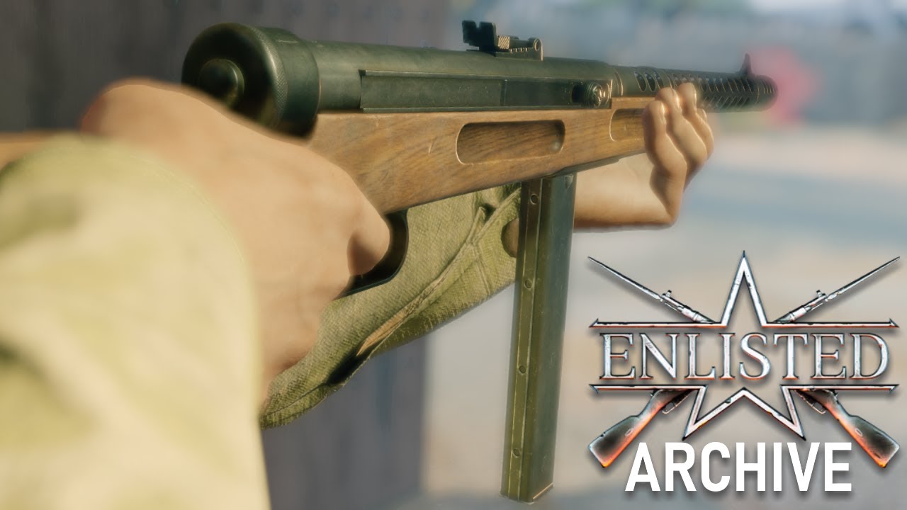 Enlisted Showcase - Beretta M38A (40 Round Magazine)