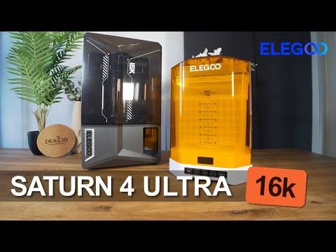 Saturn 4 Ultra 16k Review! Unboxing Kunstharz 3D Drucker