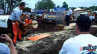 preview picture of video 'Stock Saw Comp @ Port McNeil Lumberjack Comp using Echo'