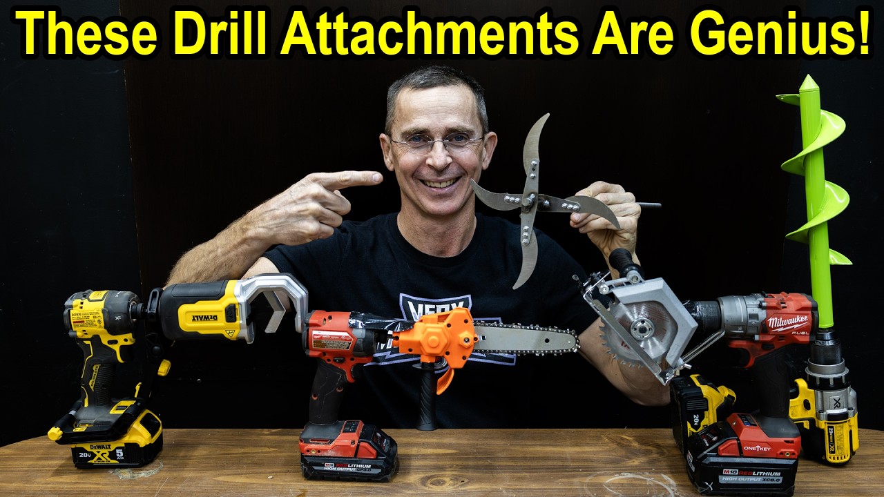 These Drill Attachments Are Genius!