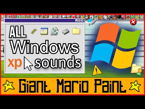 Windows Sounds 🎵🖥️ | Giant Mario Paint