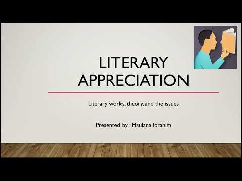 FInal Exam of LITERARY APPRECIATION by 07SIGE001 (Part 2)