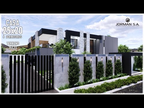 Luxury Modern House Design | 25x20m 2 Storey | Jorman HomeDesigns