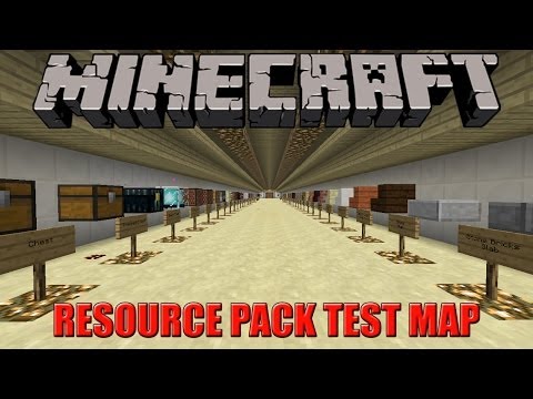EPIC Resource Pack Test Map!! 😱 | Minecraft 1.7.4