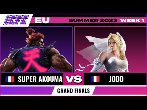 Super Akouma (Akuma) vs. Jodd (Nina) -  ICFC TEKKEN7 EU: Summer 2023 - Week 1 Grand Final