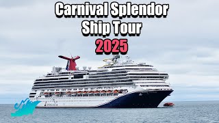 Carnival Splendor Ship tour 2025