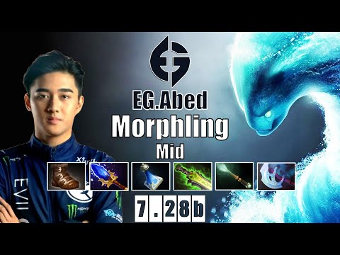 Morphling Mid | EG.Abed | STRONGEST MID PLAYER IN NA SERVER | 7.28b Gameplay Highlights