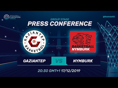 Gaziantep v ERA Nymburk - Press Conference - Basketball Champions League 2019-20