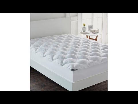 Concierge Collection SuperLoft Mattress Pad  Diamond Qui...