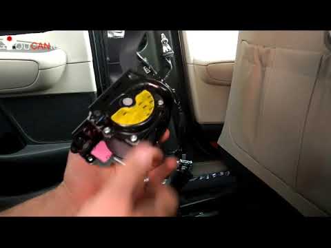 How to remove a seat belt retractor | Removal installation